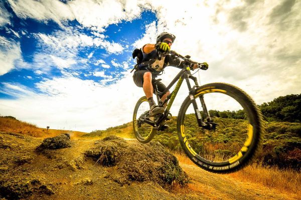 Mountain biking